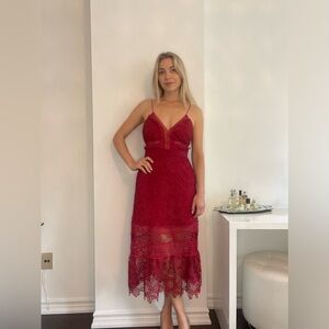 Authentic Self-Portrait midi dress